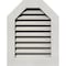 Ekena Millwork Octagonal Top Gable Vent Western Red Cedar Gable Vent w/1" x 4" Flat Trim Frame, 12"W x 24"H GVWOT12X2401RFPWR - alternate 1